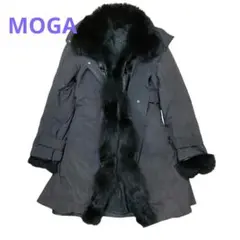 【訳あり】MOGA モガ3way リアルファー付きダウンコート