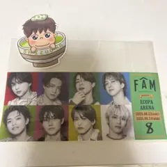 timelesz チケット風ステッカー 緑 松島聡 ステッカー付き 静岡限定