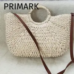 PRIMARK プライマーク カゴバッグ ショルダー可 大容量 軽量 ストライプ