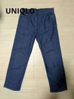 UNIQLO JEANS ダークブルー デニム 28インチ 78cm