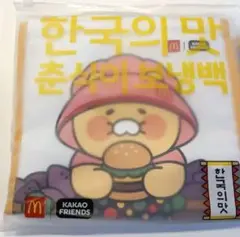 韓国　マクドナルド　カカオフレンズコラボ 保冷バッグ　チュンシク