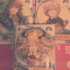 グラブル プライズ　缶バッジ 未開封