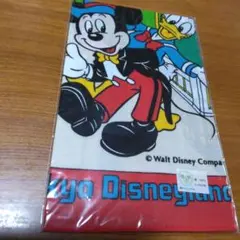 ◆未開封未使用長期間保管のみディズニーランドレトロハンカチ1枚