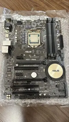 動作確認済 ASUS H97-PRO マザーボード i5-4460 CPUセット