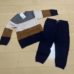 【新品未使用】H&M セーター 上下セット　105cm