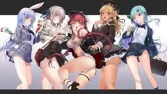seaside あかさあい ホロライブ 3期生タペストリー 新品未開封
