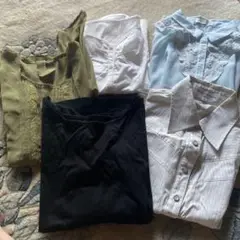 Mサイズ　半袖シャツ5点セット　夏服