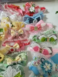 トリミングリボン•チョーカー６０個①