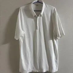 UNIQLO ホワイト ポロシャツ XL