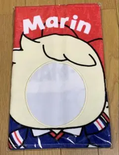 匿名配送　横浜F・マリノス　顔ハメタオル マリンちゃん