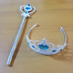 ティアラとステッキのセット
