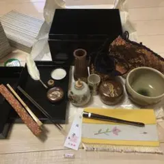 糸目茶箱一式 茶道具 お手前セット