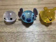 ディズニー　ファッションリング　ロイヤルクリア　ベイマックス　スティッチ　プー