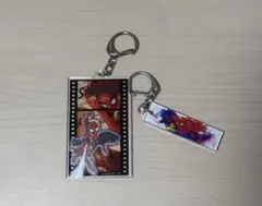 スパイダーマン アクリルキーホルダー2個セット