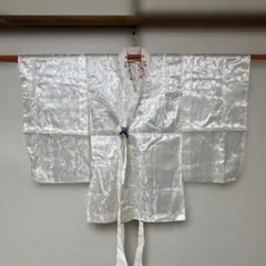 飾り襟　鶴　総柄　長襦袢　着物　2403