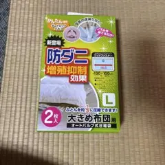 レック　オートバルブ式　ふとん圧縮袋 L サイズ　大きめ布団用 2枚入 防ダニ
