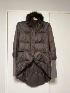 美品 Brunello Cucinelli ダウンジャケット フォックスファー