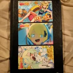 麻雀ファイトガール カード 3枚