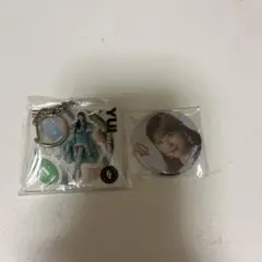 FRUITSZIPPER 櫻井優衣 ラッフル アクキー 缶バッジ