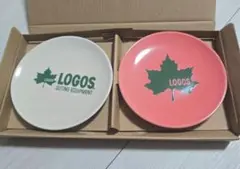 LOGOS ミニプレート 小皿 キャンプ 2枚