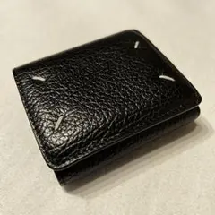 メゾンマルジェラ Maison Margiela 3つ折り財布 ブラック