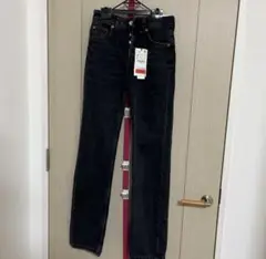ZARA ストレートデニム ダークグレー