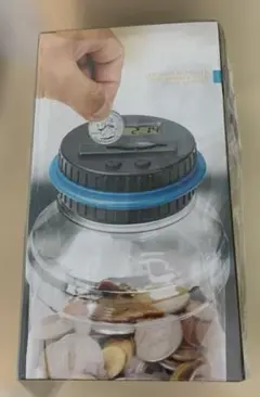 貯金箱 デジタルカウンター 自動計算 カウント機能付き