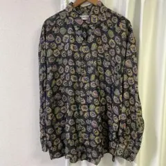 PORCINI by BRIGATA 100%シルクシャツ　サイズM〜L