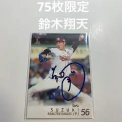 75枚限定　鈴木翔天