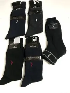 ウエスタンポロテキサス　少し大きいソックス　まとめて5足　新品　★6696U