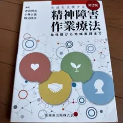 精神障害作業療法 第2版