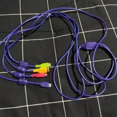 GBA ゲームボーイアドバンス　通信ケーブル　4人用