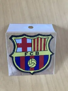 FCバルセロナ 刺繍パッチ 約7cm