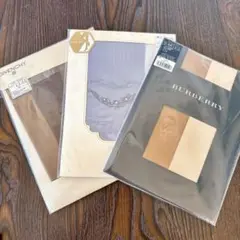 BURBERRY GIVENCHYブランド品 デニール ストッキングセット新品
