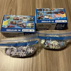 【美品】　KUMON くもん　ジグソーパズル　step7 電車