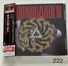 Soundgarden / Badmotorfinger 日本盤 帯付き