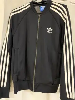 adidas 3ストライプジャケット ブラック