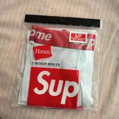 Supreme ボクサーパンツ Sサイズ 白 1枚