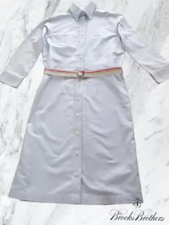 ⭐匿名配送⭐ブルックスブラザーズ⭐シャツワンピース⭐ベルト付き⭐
