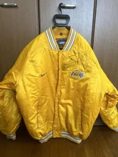 NBA NIKE ×レイカーズスタジアムジャンパーXXLスタジャン八村塁