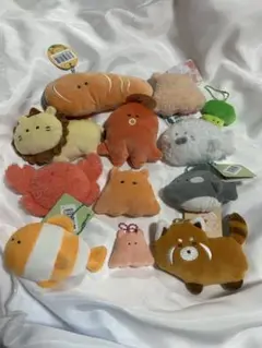 つぶらな瞳シリーズ ぬいぐるみキーホルダーセット