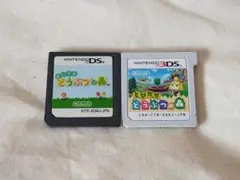 3DS とびだせどうぶつの森 DS おいでよどうぶつの森 2本セット