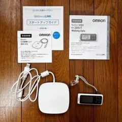オムロン　歩数計 白　HJ-205IT-W