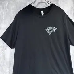 CANVAS 狼の頭ロゴ 黒 Tシャツ XL ビッグシルエット