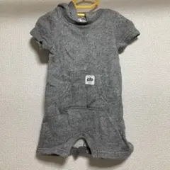GAP グレー フード付きロンパース 6-12ヶ月