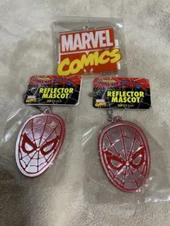 マーベル　アクリルキーホルダー　スパイダーマン　リフレクター