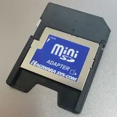 ハギワラ miniSDカードアダプター