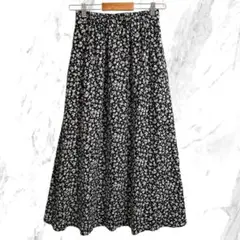 chocol raffine robe レディースロングスカート 小花柄総柄 F