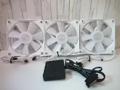 NZXT F120 RGB CORE ×　3個　＋　RGB Controller