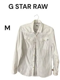 G STAR RAW ホワイトシャツ M